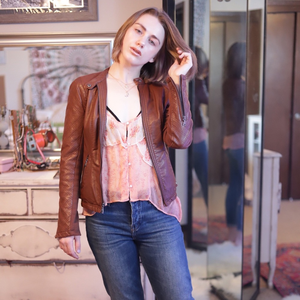 Express Faux leather jacket